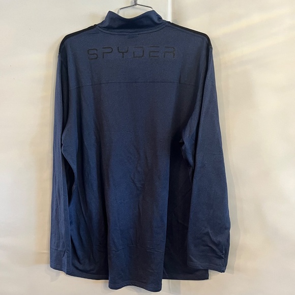 Spyder Active Men's Full Zip Jacket  Size L G Blue New with Tags - Picture 7 of 10